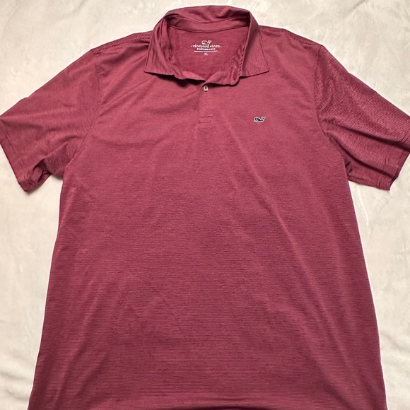 Men’s Vineyard Vines St Jean Stripe Performance Polo, size XL - Like New! - Picture 1 of 5
